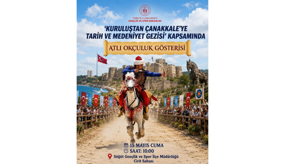 Bilecik’te Tarihi Atlı Okçuluk Gösterisi Heyecanı
